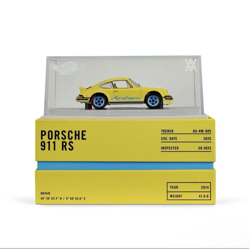 Hot Wheels x Daniel Arsham ‘73 Porsche 911 RSA Creation Exclusive Design